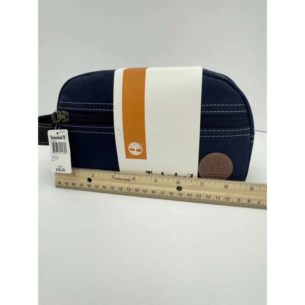 Timberland Men Travel Kit Core Canvas Navy Blue